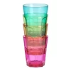 Trinkgläser Soda 340 Ml 4er Set Bunt