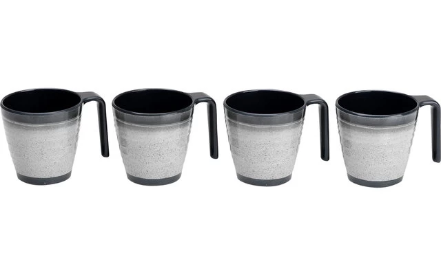 Flamefield Granite Melamin Geschirr-Set 12-tlg. Aqua 3 Flamefield Granite Melamin Geschirr-Set 12-tlg. Aqua – Bild 3