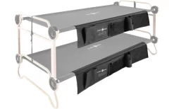 Disc-O-Bed Organizer Grau Seitentasche Für SINGEL L Und Sol-O-Cot Feldbett