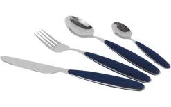 Gimex Edelstahlbesteck Set 16 Tlg. Navy Blue -Ausgewählte Campingausrüstungsgeschäfte 327731 2538170