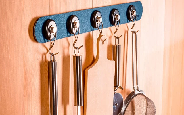 Silwy® Magnet Metall Leiste Mit Ledercoating 50 Cm Blau 1 Silwy® Magnet Metall Leiste Mit Ledercoating 50 Cm Blau