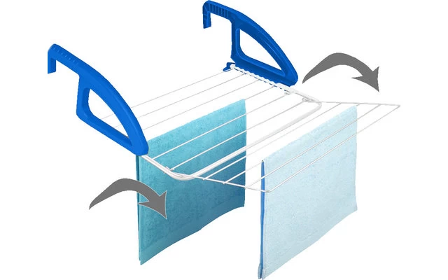 Metaltex Bries Heizungs- Und Balkonwäschetrockner Schwarz 4 Metaltex Bries Heizungs- Und Balkonwäschetrockner Schwarz – Bild 4