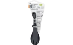 Sea To Summit Delta Cutlery Set Campingbesteck 3-tlg. Grau