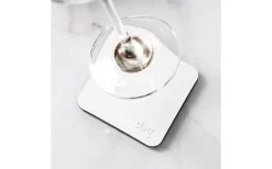 Silwy® Metall Nano Gel Untersetzer Eckig 8,3 X 8,3 Cm Weiß -Ausgewählte Campingausrüstungsgeschäfte 435624 3104247 1