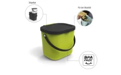 Rotho Albula Recycling Müllsystem 6 Liter Limettengrün 10 Rotho Albula Recycling Müllsystem 6 Liter Limettengrün -Ausgewählte Campingausrüstungsgeschäfte 443480 3317684 3