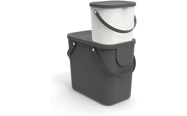 Rotho Albula Recycling Müllsystem 6 Liter Limettengrün 5 Rotho Albula Recycling Müllsystem 6 Liter Limettengrün – Bild 5