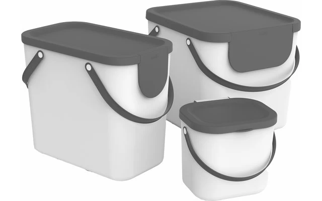 Rotho Albula Recycling Müllsystem 6 Liter Limettengrün 6 Rotho Albula Recycling Müllsystem 6 Liter Limettengrün – Bild 6