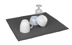 Wenko Mikrofaser Abtropfmatte Miko Grau -Ausgewählte Campingausrüstungsgeschäfte 492272 3504779