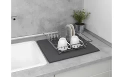 Wenko Mikrofaser Abtropfmatte Miko Grau -Ausgewählte Campingausrüstungsgeschäfte 492416 3504791