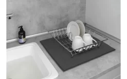 Wenko Mikrofaser Abtropfmatte Miko Grau -Ausgewählte Campingausrüstungsgeschäfte 492443 3504803