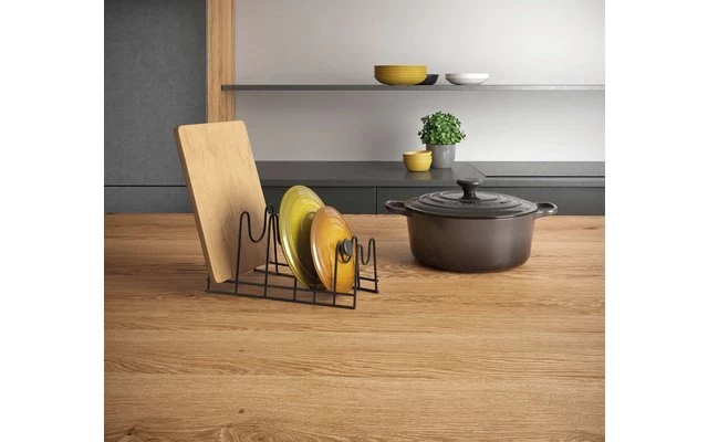 Metaltex Lido Lava Deckelhalter Matt Schwarz 1 Metaltex Lido Lava Deckelhalter Matt Schwarz