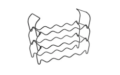 Metaltex WineBar-12 LAVA Stapelbares Flaschenregal 3er Set