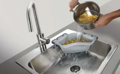 Metaltex Drain On Abfallsieb, Spülbeckensieb Grau -Ausgewählte Campingausrüstungsgeschäfte 497273 3345545