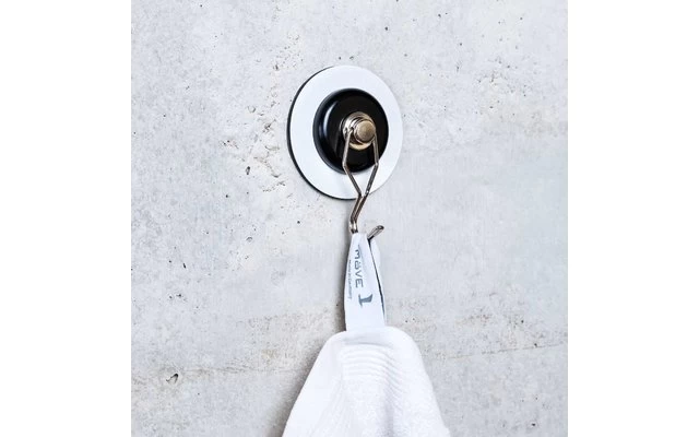 Silwy® The One Magnet-Haken Inkl. Metall Nano Gel Pad Weiß / Schwarz 2 Silwy® The One Magnet-Haken Inkl. Metall Nano Gel Pad Weiß / Schwarz – Bild 2