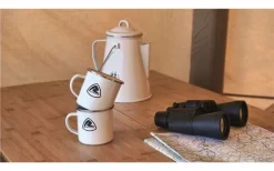 Robens Tongass Emaille Kessel Weiß -Ausgewählte Campingausrüstungsgeschäfte 514316 3611086