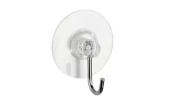 Wenko Static-Loc Nickelhaken Wandhaken Weiß 4er Set -Ausgewählte Campingausrüstungsgeschäfte 515132 3539206