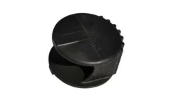 Dukdalf Fußschoner Für Rundrohr Anthrazit Für Cha Cha, Paso Doble, Limbo