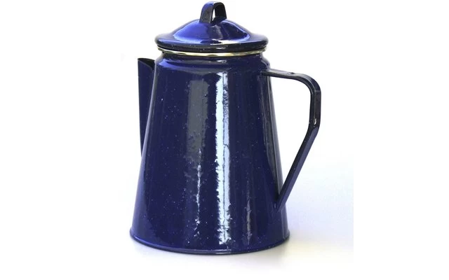 Origin Outdoors Emaille Kaffeekanne 1,8 Liter Blau 3 Origin Outdoors Emaille Kaffeekanne 1,8 Liter Blau – Bild 3