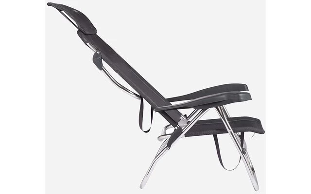 Crespo AL/223 C Compact Strandstuhl Dunkelgrau 3 Crespo AL/223 C Compact Strandstuhl Dunkelgrau – Bild 3