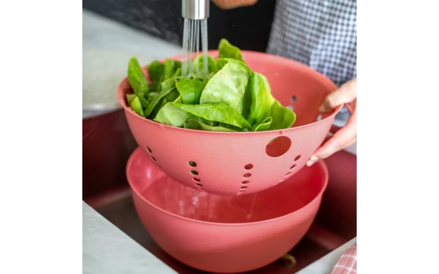 Koziol Sieb Palsby Abtropfsieb Desert Sand 2 Koziol Sieb Palsby Abtropfsieb Desert Sand – Bild 2