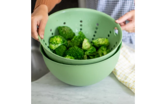 Koziol Sieb Palsby Abtropfsieb Desert Sand 5 Koziol Sieb Palsby Abtropfsieb Desert Sand – Bild 5