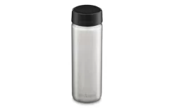 Klean Kanteen Wide Loop Cap Edelstahl Thermoflasche Brushed Stainless 800 Ml