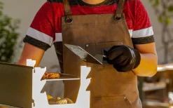 Fennek Grillschürze Gewachst Grau -Ausgewählte Campingausrüstungsgeschäfte 605827 4451907