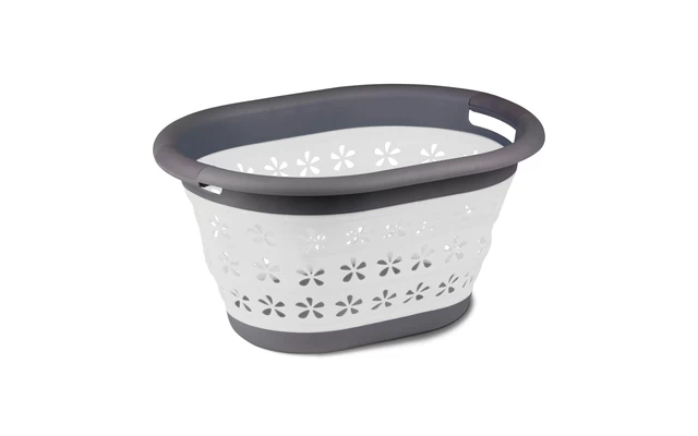 Kampa Collapsible Laundry Basket Zusammenklappbarer Wäschekorb Mit Griffen Blau 2 Kampa Collapsible Laundry Basket Zusammenklappbarer Wäschekorb Mit Griffen Blau – Bild 2