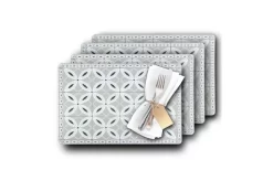 Westmark Arabesque Tischsets 4 Stück 43,5 X 28,5 Cm Taupe