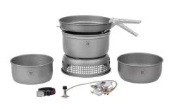 Trangia Trangiakök 25 - 9 UL Campingkochset 3- Teilig Mit Gasbrenner Set 1 -Ausgewählte Campingausrüstungsgeschäfte 647730 4502832