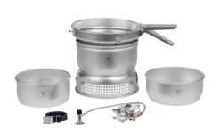 Trangia Trangiakök 25 - 9 UL Campingkochset 3- Teilig Mit Gasbrenner Set 1 -Ausgewählte Campingausrüstungsgeschäfte 651612 4533843