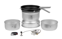 Trangia Trangiakök 25 - 9 UL Campingkochset 3- Teilig Mit Gasbrenner Set 1 -Ausgewählte Campingausrüstungsgeschäfte 655665 4533849