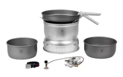 Trangia Trangiakök 25 - 9 UL Campingkochset 3- Teilig Mit Gasbrenner Set 1 -Ausgewählte Campingausrüstungsgeschäfte 657237 4533855
