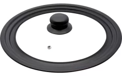 Elo Multifunktionsdeckel Set 3 Teilig Transparent Schwarz 16 / 18 / 20 Cm -Ausgewählte Campingausrüstungsgeschäfte 659247 4552116