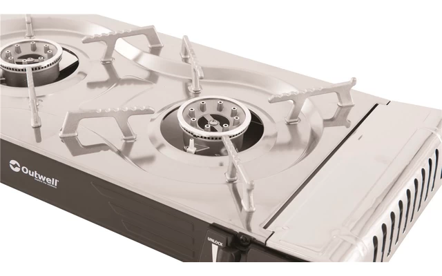 Outwell Appetizer Maxi Gaskocher 2 Flammig 2 Outwell Appetizer Maxi Gaskocher 2 Flammig – Bild 2