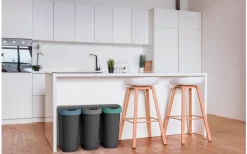 Rotho Twist Abfalleimer Mit Schwing- Und Klappdeckel 25 Liter Lime Grün -Ausgewählte Campingausrüstungsgeschäfte 688593 4830146