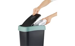 Rotho Twist Abfalleimer Mit Schwing- Und Klappdeckel 25 Liter Lime Grün -Ausgewählte Campingausrüstungsgeschäfte 689406 4830116