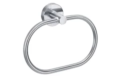 Tesa Moon Handtuchring Edelstahloptik