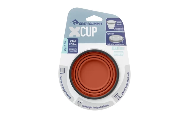 Sea To Summit X-Cup Faltbarer Becher 250 Ml Navy 4 Sea To Summit X-Cup Faltbarer Becher 250 Ml Navy – Bild 4