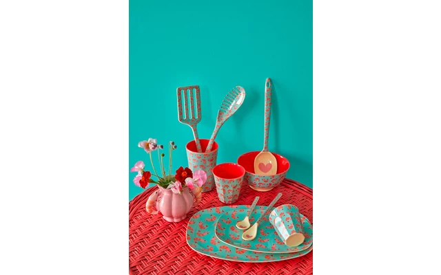 Rice Melamin-Platte Teller Rechteckig Zweifarbig Shrimp 30 X 22 Cm 1 Rice Melamin-Platte Teller Rechteckig Zweifarbig Shrimp 30 X 22 Cm